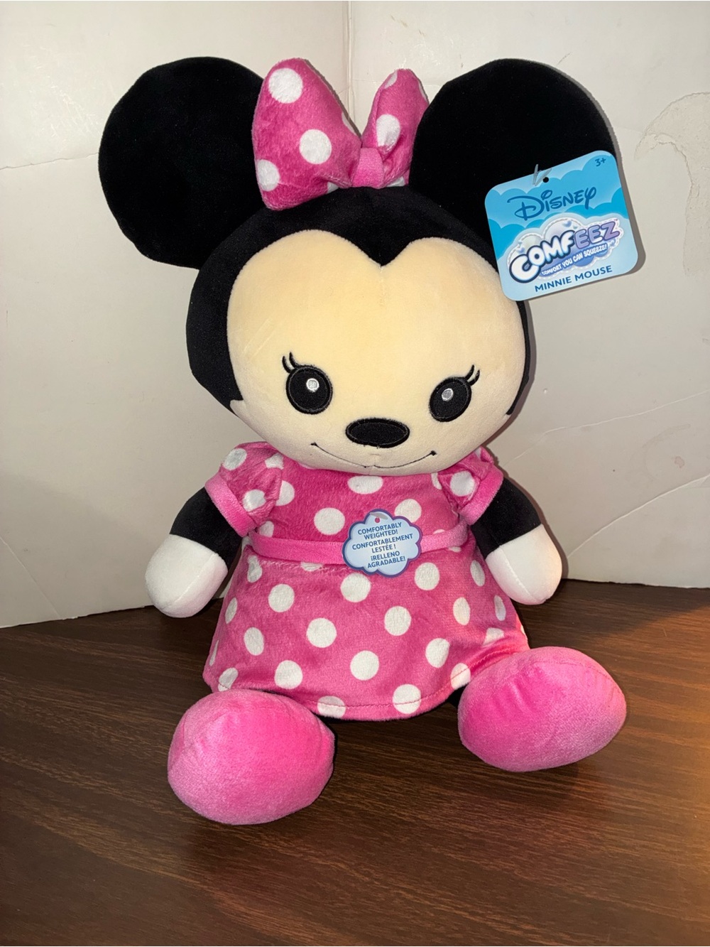 Disney Minnie Mouse weighted support plushie 2025 NWT’s sensory plush